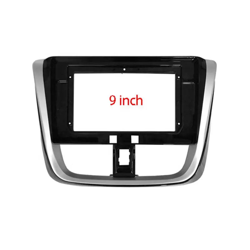 Big Screen Car Radio Fascia For TOYOTA Vios/Yaris 2016+ Auto Stereo Dashboard Panel Mounting Frame Kit