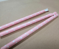 Haute Qualité 6mm Sable Pelle À Glace Cuillère Pailles En Papier pour Smoothie