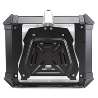 Boîtier supérieur De moto De haute qualité 38L, boîtes latérales De moteur en aluminium pour Motos De métal, boîtes arrière De moto étanches