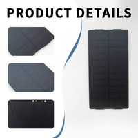 Panneau solaire PERC résistant aux intempéries pour moniteur de rayonnement, haute efficacité 22,4 %, panneau PV en silicium monocristallin fiable 24/7