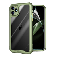 Coque de protection de téléphone portable LeYi High Standard coque de téléphone colorée pour Iphone 11 17