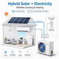 AC Ruikang Tipe Split Wall, Dual Power AC/DC, Smart Wifi, untuk Pendinginan Rumah Tangga di Iklim Panas Afrika