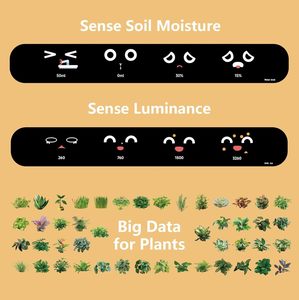 Macetas Inteligentes Mini para Plantas con 49 Expresiones, 7 Sensores Inteligentes y Chips de IA que Facilitan y Divertidos el Cultivo de Plantas - Product Image 5