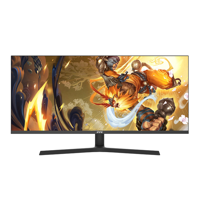 Pc Display 34 Inch Curved Screen Monitor 4k Wide Computer Gaming Pc Monitor Anti-blue Light for Gaming