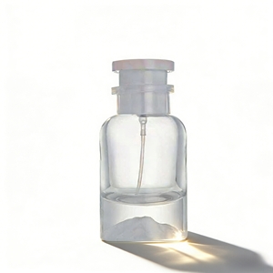 Flacon de parfum personnalisé en verre, forme cylindrique, vaporisateur à pompe, 30 ml, 50 ml, 100 ml, flacon de parfum avec emballage - Product Image 3