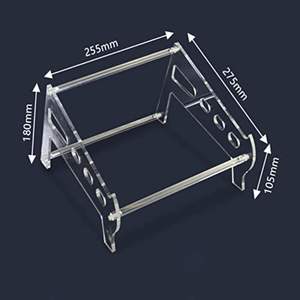 แท่นวางจอแล็ปท็อปอะคริลิกใสตัวตั้งโชว์ความสูง - Product Image 2