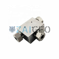 Pièces détachées pour jet d'eau H2O JET 301015-1 20458272 T200-1173 Collecteur de purge en T Pièces détachées pour machine de découpe à jet d'eau Remplacement