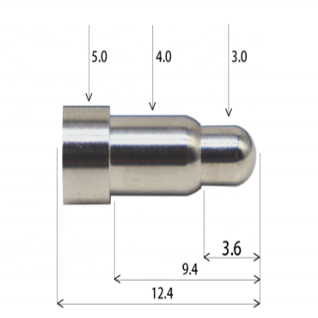 Дунгуань, фабрика, Лидер продаж, под заказ, латунный пружинный Электрический контактный разъем Pogo для сотового телефона