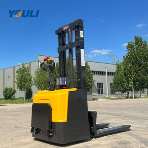 Apilador de elevación automático portátil Elevador automático completo 1500kg Apilador de palés eléctrico 1,5 T Apilador de montacargas - Product Image 6