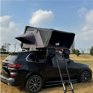 Offre Spéciale 4x4 automatique dur en aluminium toit tente voiture <span class=keywords><strong>Camping</strong></span> toile tissu coque dure haute visibilité produit - Product Image 5