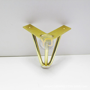 ขาเฟอร์นิเจอร์ YIJUN สีทอง รุ่น 962C แข็งแรง ทนทาน สไตล์โมเดิร์น เรียบหรู - Product Image 2