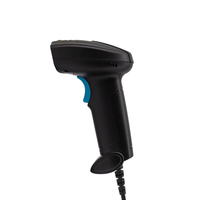 Escáner de Código de Barras Industrial Inalámbrico, Láser, Interfaz USB, Sistema de Almacén, Control de Acceso Estable, Escáner de Código QR Eficiente