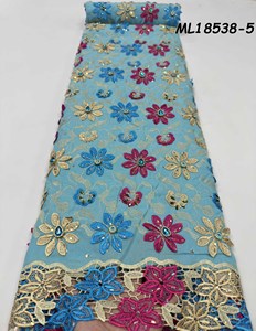 Haute qualité 100% coton tissu <span class=keywords><strong>sec</strong></span> femmes brodé <span class=keywords><strong>suisse</strong></span> Voile coton dentelle pour mariage - Product Image 5