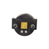 HUBEN Y50 50mm Axial Precision Vacuum Gauge -76cmHg Negative Pressure Standard Gauge Iron Black Case Vacuum Pressure Meter
