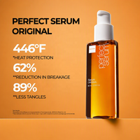 Sérum réparateur capillaire aux 7 huiles naturelles avec argan et marula, anti-frisottis et protecteur thermique pour cheveux secs et abîmés