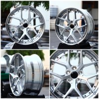 Jantes forgées de course deux pièces à lèvre polie, à déport profond, 18-28 pouces, 5x114.3 5x112 5x130, compatibles Ford Rk2 Mercedes Rims W166 SL550