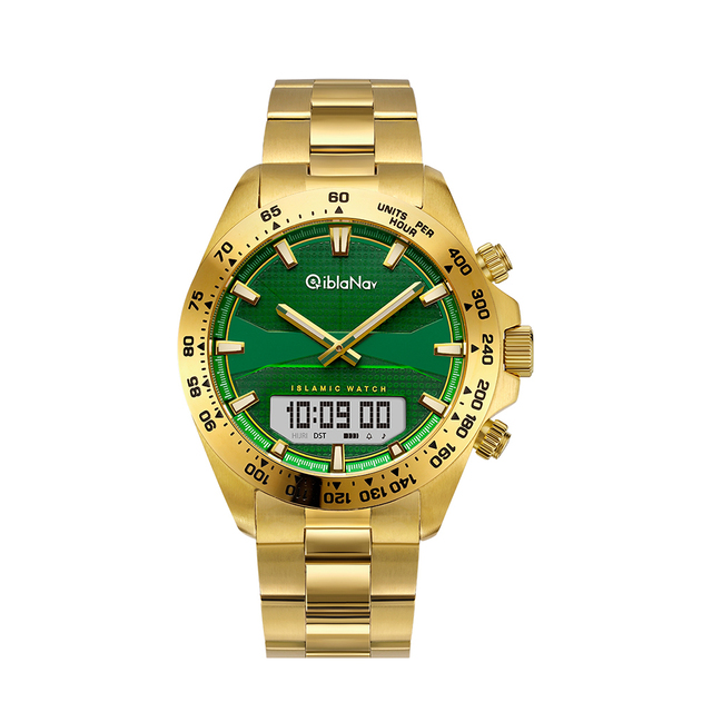 Alfajr Muslim Prayer Alarms Mecca Direction Watch with Waterproof Azan Wrist Watch Digital Islamic Pray Smart Digit Watch