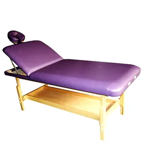 Table de massage fixe en bois de luxe de la meilleure qualité à vendre