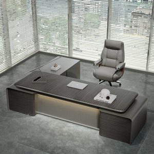 Escritorio <span class=keywords><strong>de</strong></span> Oficina Extensible <span class=keywords><strong>de</strong></span> Madera, Moderno y Minimalista, con Cajones <span class=keywords><strong>de</strong></span> Almacenamiento, <span class=keywords><strong>de</strong></span> Alta Calidad, para Gerentes/Abogados/Directores Ejecutivos - Product Image 3