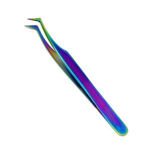 Pinzas de Acero Inoxidable para Pestañas con Empaque Personalizado, Estilo Moderno, Herramienta de Belleza para Mujeres, Gran Venta - Product Image 6