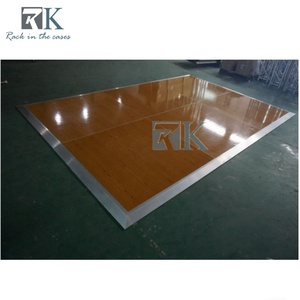 Hot Sale Dance Floor Portable Dance Flooring Wood Grain Dance Floor Panels with Aluminum Edges for Sale - Product Image 3