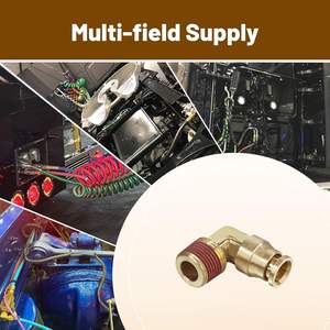 פליז נקודה אוויר בלם צינור אבזרי נקודה לדחוף באבזרים - Product Image 3