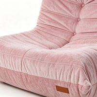 Canapé modulaire en tissu Caterpillar moderne, mousse de haute qualité, canapé en forme de L, facile d'entretien, chaise de lecture confortable