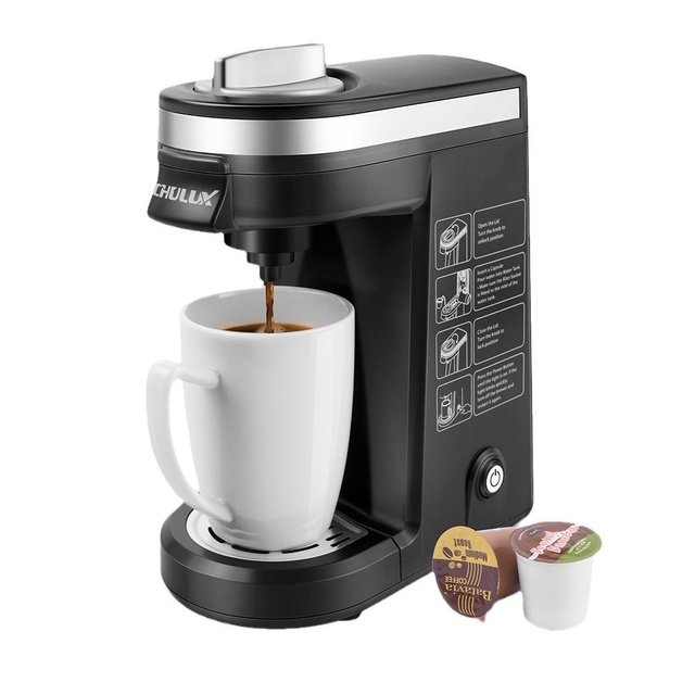 American K-Cup Capsule Coffee Maker Single Cup Brewing for Home & Hotel Use Electric Factory Direct Sale Plastic Housing