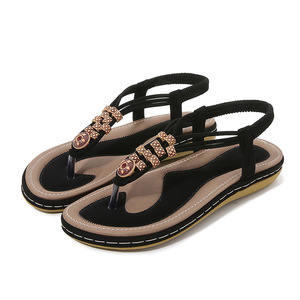 Women's Genuine Leather <b>Open</b> Toe Sandals-Spring/Summer Fashion Trend with Strappy Design and Durable Build - Product Image 4