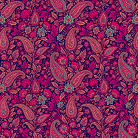 Tissu Popeline de Coton Tissé Premium Motif Floral Personnalisé Léger 110 GSM Imprimé par Sérigraphie Anti-Boulochage Filles Garçons