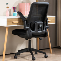 Bureau d'étude rose bureau à domicile roue pivotante ordinateur dossier ergonomique étudiants mobilier de bureau chaise de bureau en maille