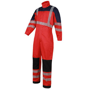 Overol de Trabajo Ignífugo de Algodón 260gsm, Ropa de Seguridad para Minería, Química y Petróleo, Traje Protector de Alta Visibilidad - Product Image 1