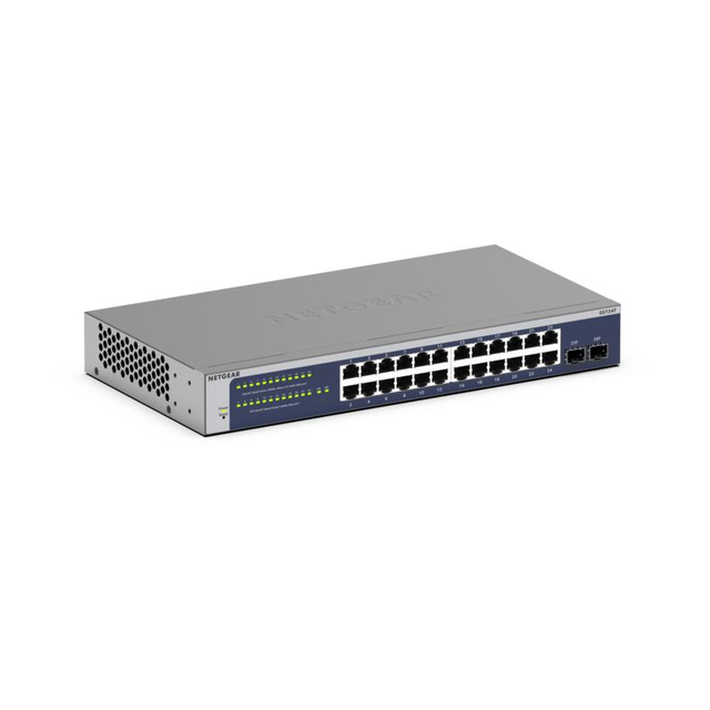 GS724Tv6 24-Port Gigabit Ethernet Smart Switch with 2 Dedicated SFP Ports