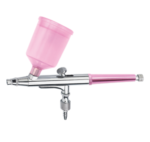 Airbrush AB-131Pink เส้นผ่าศูนย์กลางหัวฉีด0.2มม./0.3มม./0.4มม./0.5มม.สำหรับแต่งหน้า,เล็บเครื่องมือ Tattoo Art <span class=keywords><strong>Aerograf</strong></span> - Product Image 1
