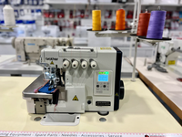Machine à coudre surjeteuse à double aiguille à quatre fils à entraînement direct par ordinateur haute vitesse intelligente Brother FB-N21A