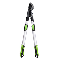 Sécateur à haute portée Vertak, capacité de coupe 45 mm, manche télescopique long, sécateur à cliquet multifonction pour jardin