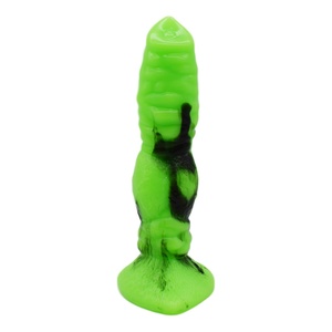 21.5CM LONG Factory Price Sex Toys Good Orgasm Sex Toys Animal Fashion Nice Dog Wolf <b>Dildo</b> for Female - Product Image 3