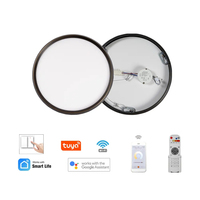 Lampe à panneau 24W - 100W Deckenleuchte Crystal Round 800mm Wall Mounted 30 Inch Round Led Plafonnier