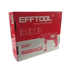 2024 nueva temporada Efftool Iron Chuck eléctrico vender mejor ID007 taladro de martillo de impacto para la construcción