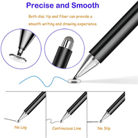 Stylet tactile capacitif à double tête magnétique 2 en 1 pour téléphone portable, stylet de dessin, stylet intelligent