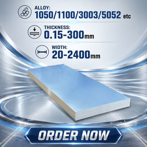 Plaque en aluminium de haute qualité séries 1000/3000/5000 avec services de découpe et de soudage pour la construction industrielle - Product Image 1