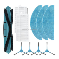 Kit de pièces de rechange pour Cecotec Conga 7490 8290 Robot aspirateur brosse principale filtre brosses latérales sacs à poussière chiffons de vadrouille