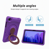 Étui en silicone HGD pour tablette iPad 7/8/9ème génération, support rotatif antichoc pour iPad 10.2