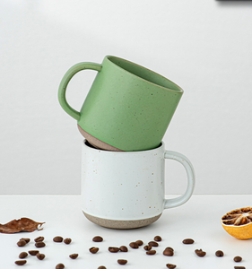 Mug en porcelaine moderne et durable, écologique, personnalisable, 360 ml (12 oz), patchwork, pour le thé de l'après-midi ou les cadeaux - Product Image 4