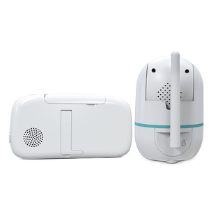 Moniteur vidéo pour bébé avec caméra, écran LCD 5 pouces, communication bidirectionnelle sans fil 2,4 GHz FHSS, portée de 1000 pieds, produit pour bébé le plus vendu, design innovant - Product Image 2