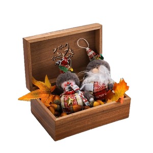 Caja de Madera para Colección de Recuerdos, Caja de Almacenamiento de Joyas de Escritorio con Tapa Abatible, Caja de Almacenamiento de Regalos para el Hogar Tallada - Product Image 5