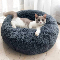RunLexi — lit en peluche pour animaux de compagnie, accessoire personnalisé, doux, en fausse fourrure, pour chiens et chats, vente en gros