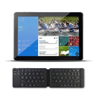 Mini clavier sans fil pliable, clavier pliable portable pour tablette, smartphone, clic silencieux, petit clavier pliable
