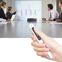 Presentador Inalámbrico con Control Remoto de 100 m, Puntero Láser para Presentaciones, Puntero Láser USB Precio de Fábrica