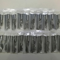 Kit de goupilles à étrier en titane Gr5 pour échelle de Jacob, clips de fixation 3/8*3.71" et 3/8*1.3", pièces standard pour voiture de sprint